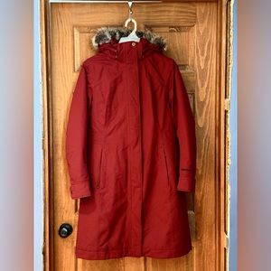 MARMOT Women’s Chelsea Down Parka - Size M Maroon